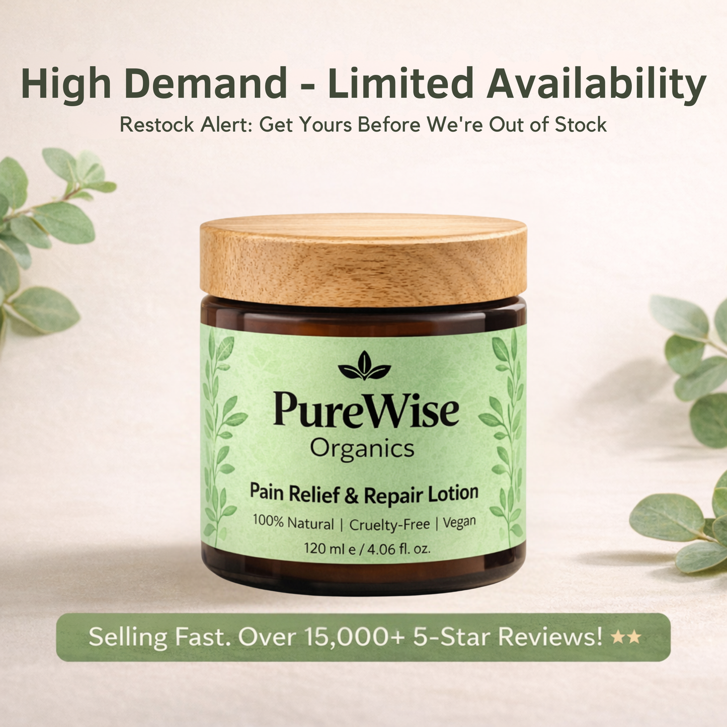 PureWise Pain Relief Cream